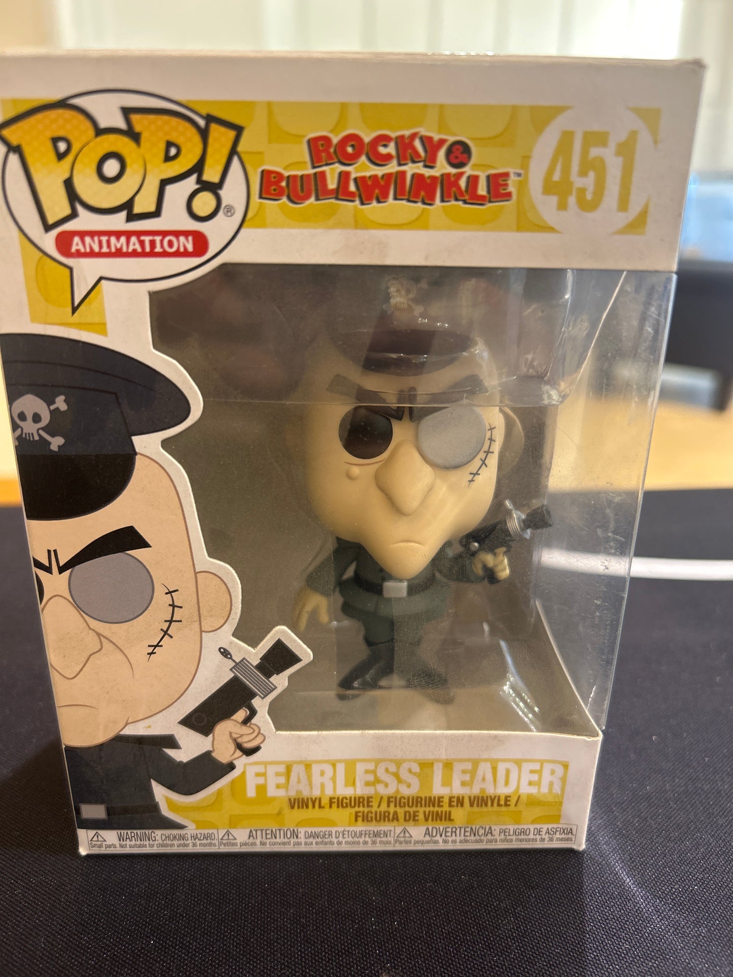 POP! Animation ROCKY & BULLWINKLE 451 Fearless Leader