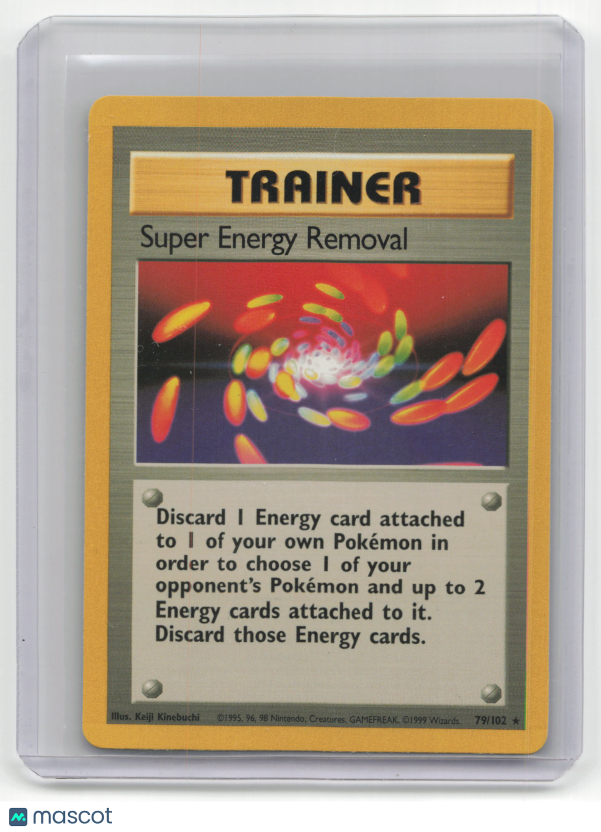 Super Energy Removal 1999 Pokemon Base Set #79/102