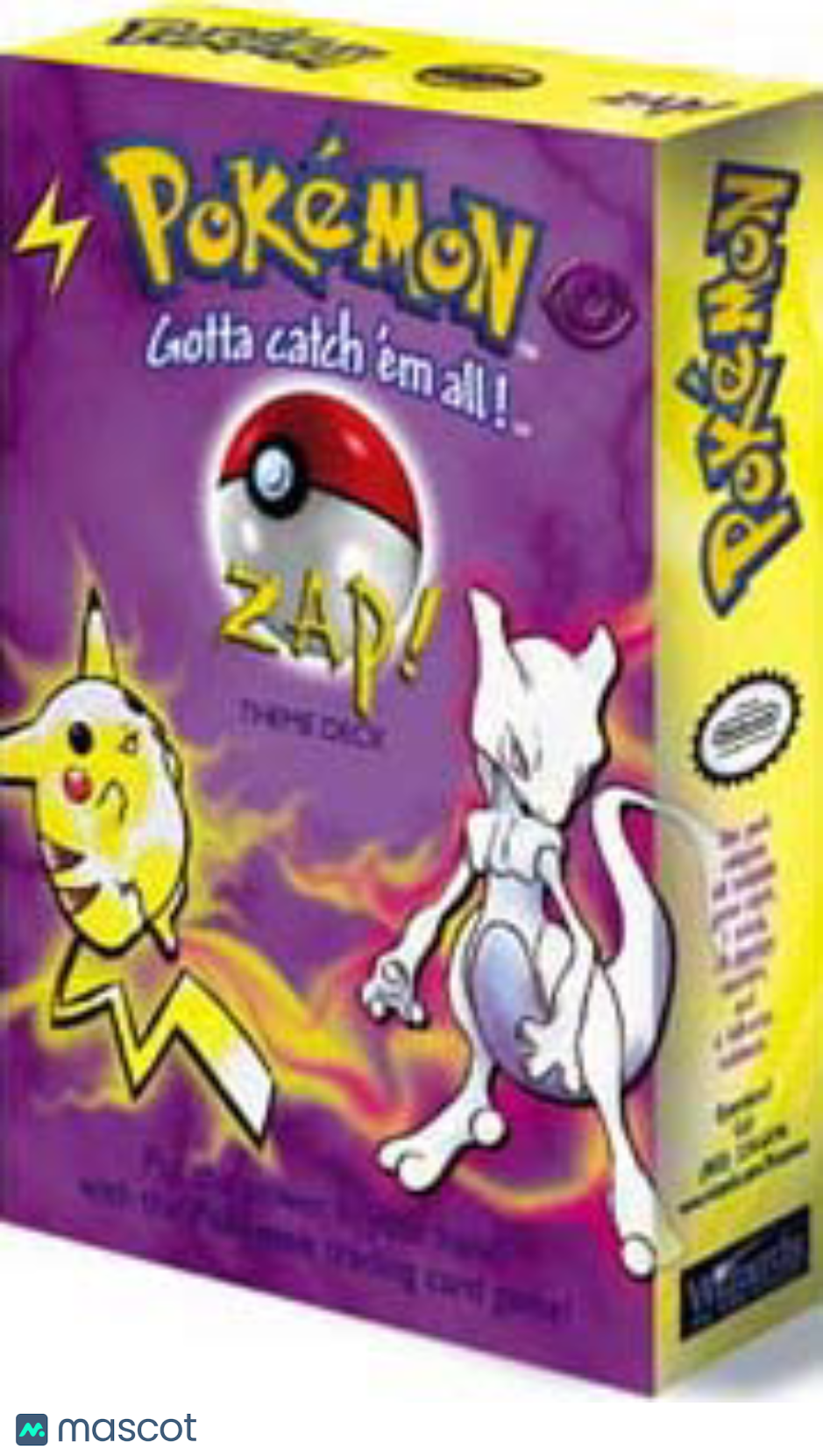 1999 Pokemon Base Set Zap! Theme Deck