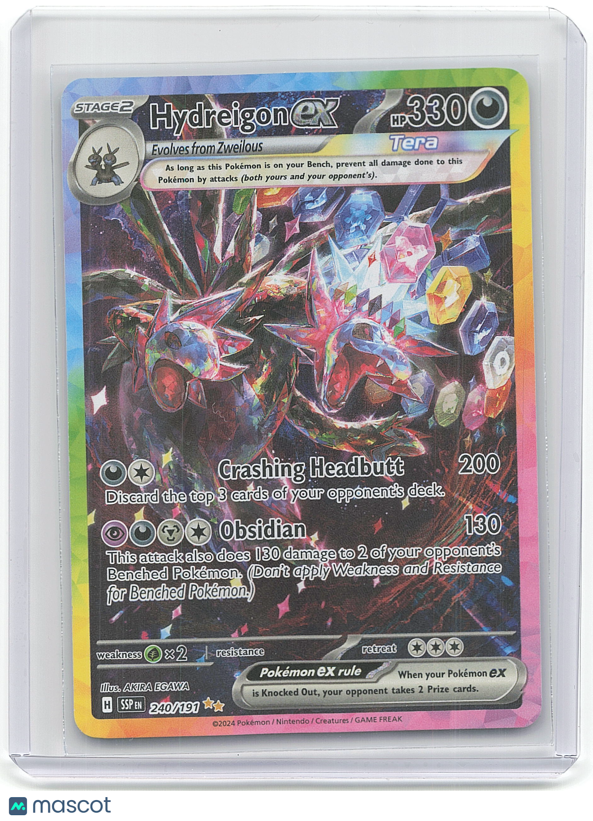 Hydreigon ex 2023 Pokemon #200/193