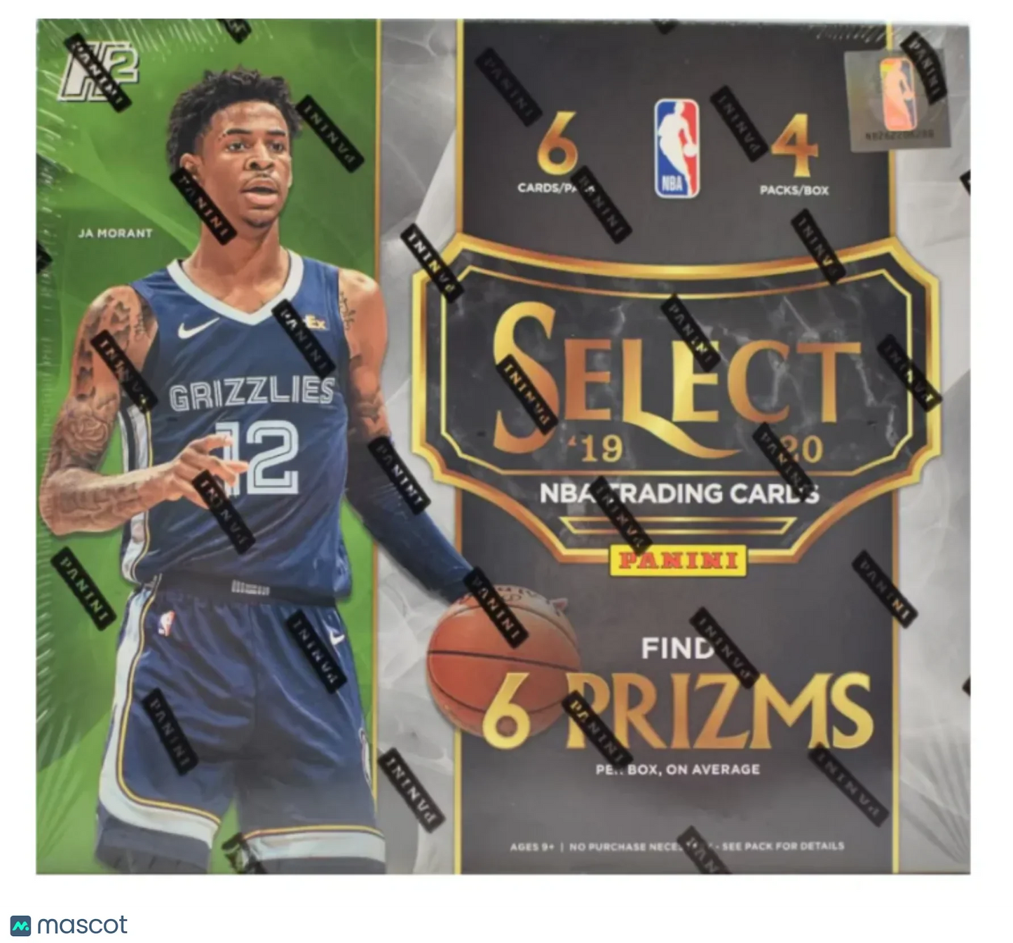 2019-2020 Panini Select Basketball Hybrid Hobby Box - Papa Joey's Collectibles