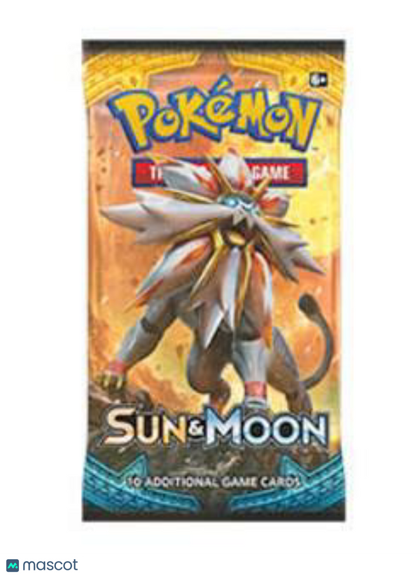 2017 Pokmon TCG: Sun & Moon Booster Pack Papa Joey's Collectibles 2017 Pokmon TCG: Sun & Moon Booster Pack Papa Joey's Collectibles