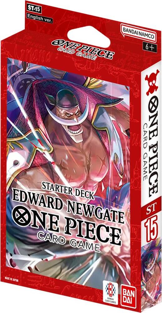 2024 One Piece Card Game: Starter Deck 15—RED Edward.Newgate (ST-15)
