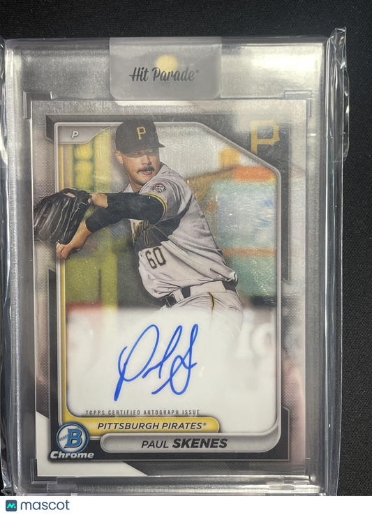 2023 Bowman Chrome Baseball Paul Skenes Autograph