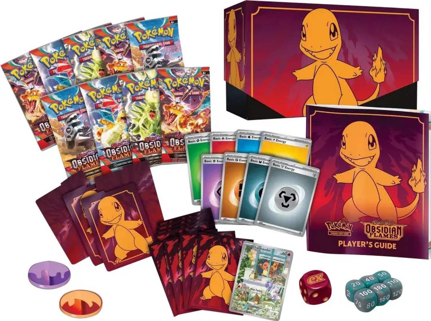 2023 Pokemon Scarlet & Violet Obsidian Flames Elite Trainer Box