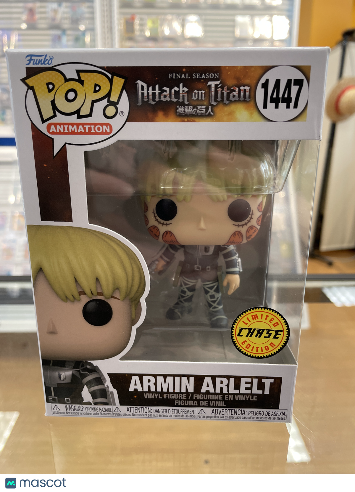 Attack on Titan Final Season: Armin Arlert #1447 (Very Good) Limited Chase
