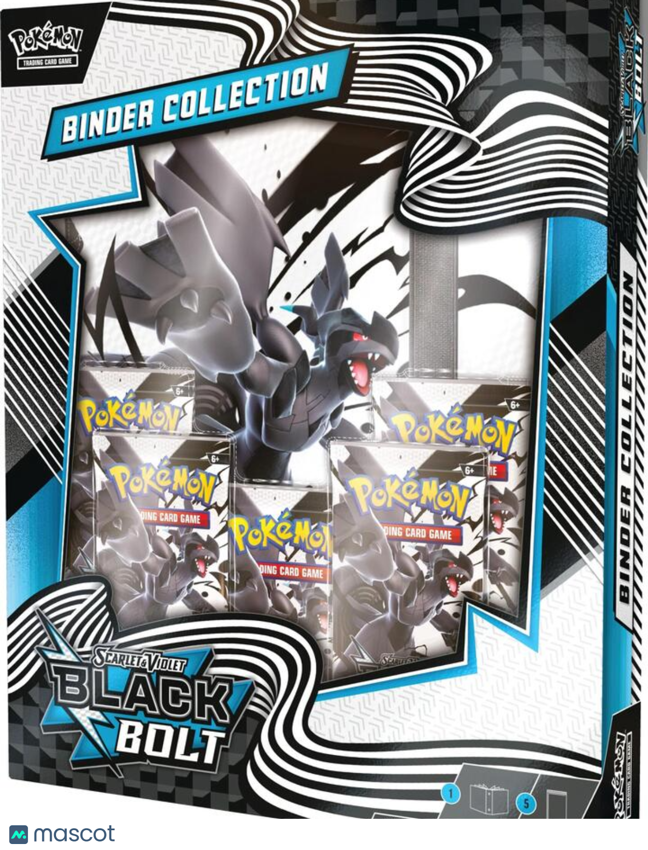 2025 2025 Scarlet & Violet Black Bolt Binder Collection