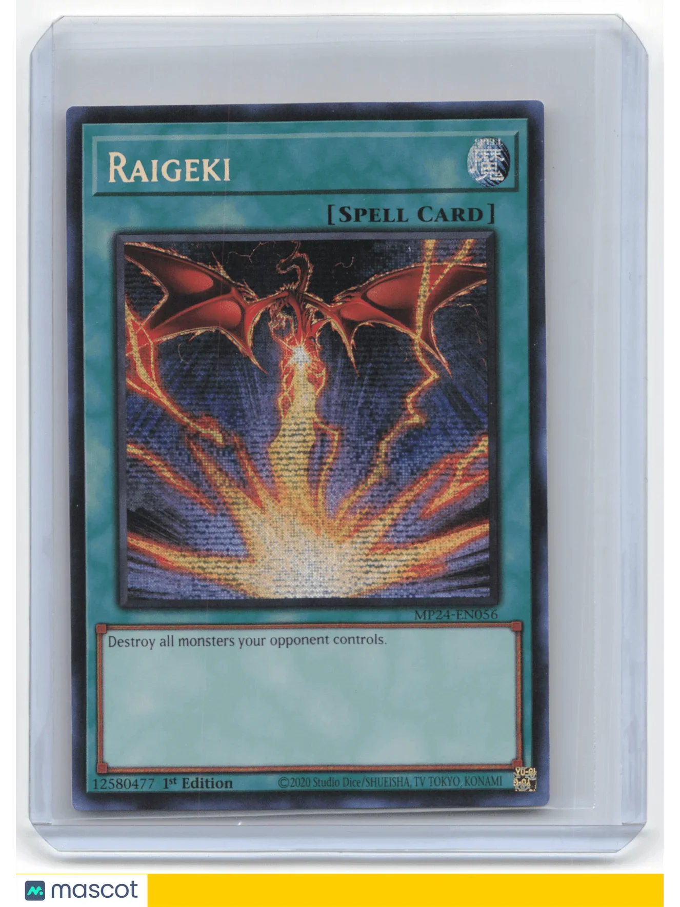 2024 Yu-Gi-Oh! Raigeki Dueling Mirrors #MP24-EN056 1st Edition PSR - Papa Joey's Collectibles