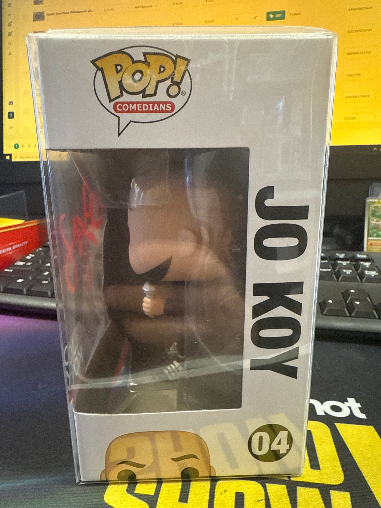 Funko Jo Koy #04 (Very Good) Exclusive Jo Koy Auto