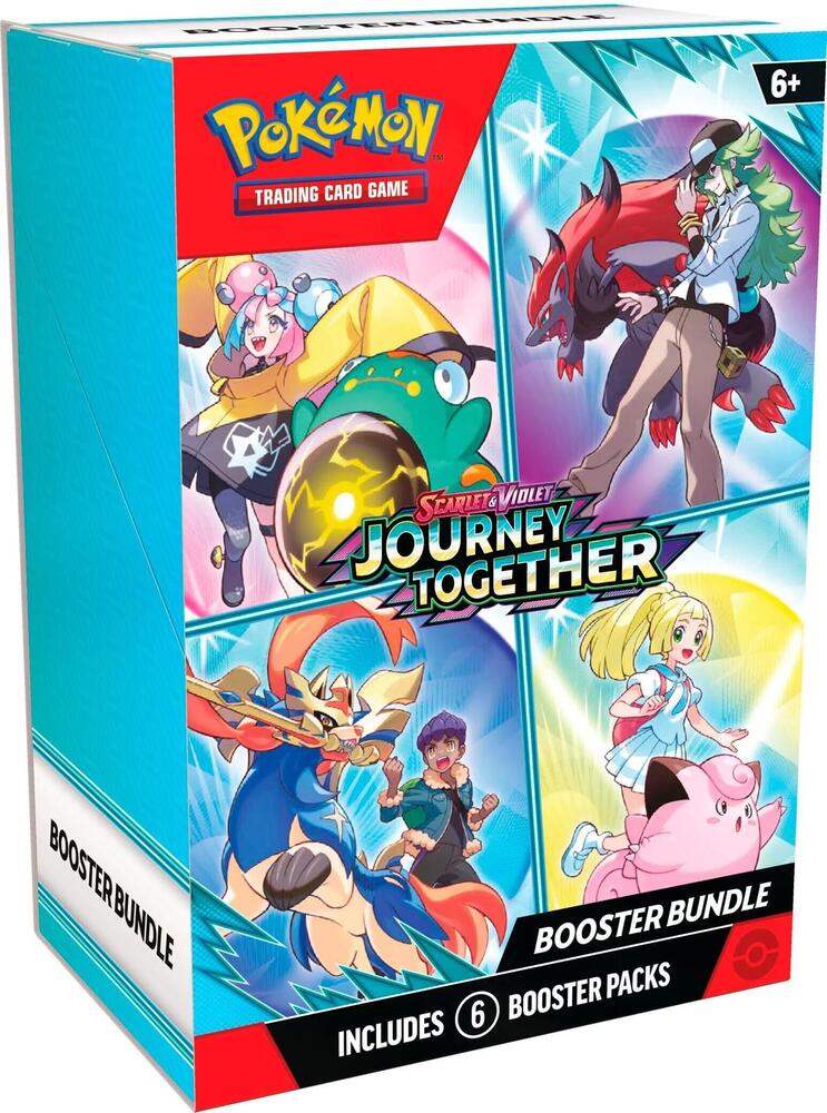 2025 Pokemon Scarlet & Violet Journey Together Booster Bundle