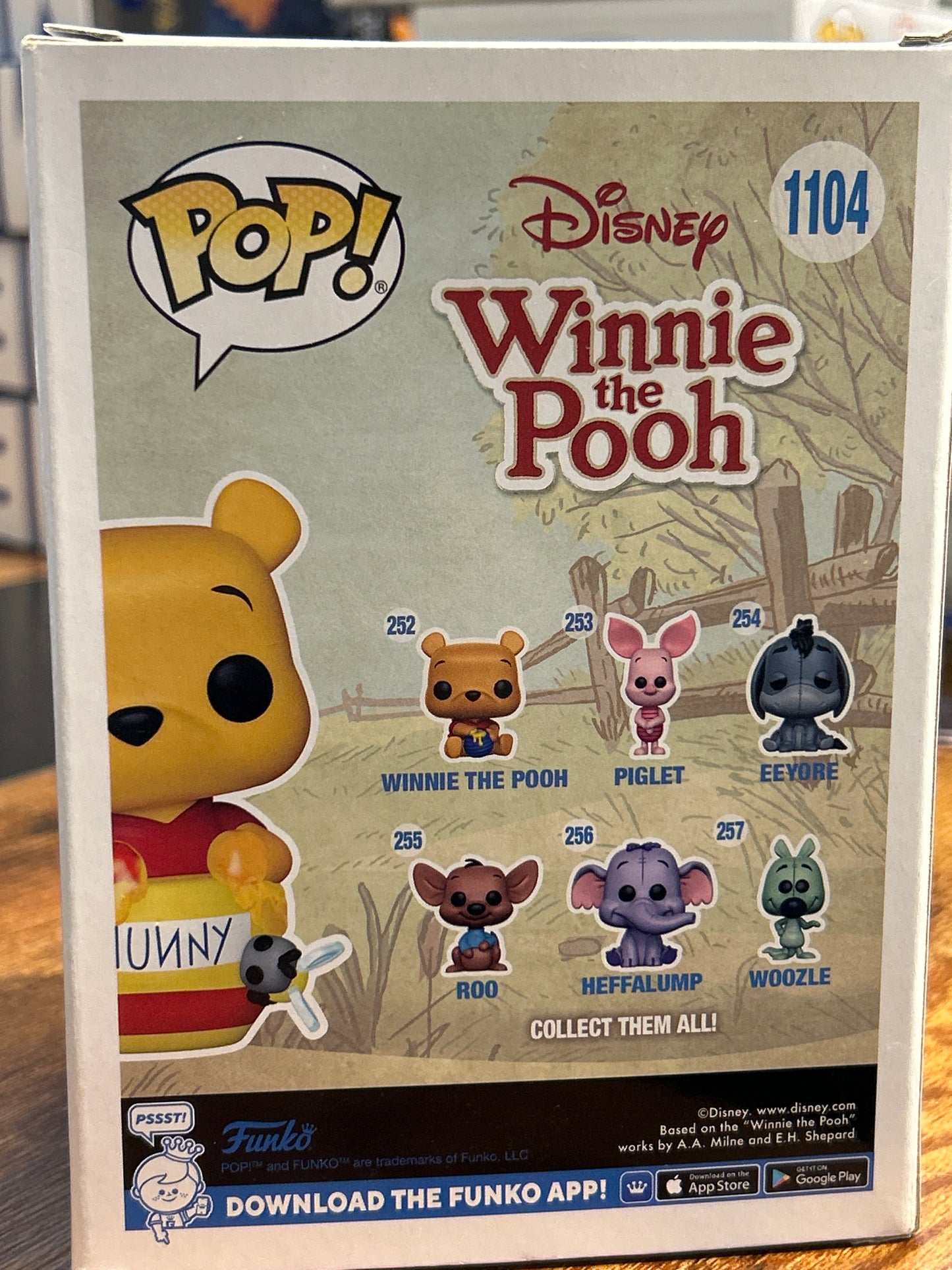 Funko Winnie the Pooh Winnie the Pooh # Exclusive Hot Topic - Papa Joey's Collectibles