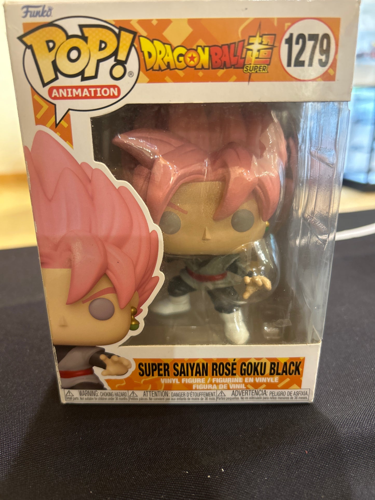 POP! Animation DRAGON BALL Z SUPER 1279 SUPER SAIYAN ROSE GOKU BLACK
