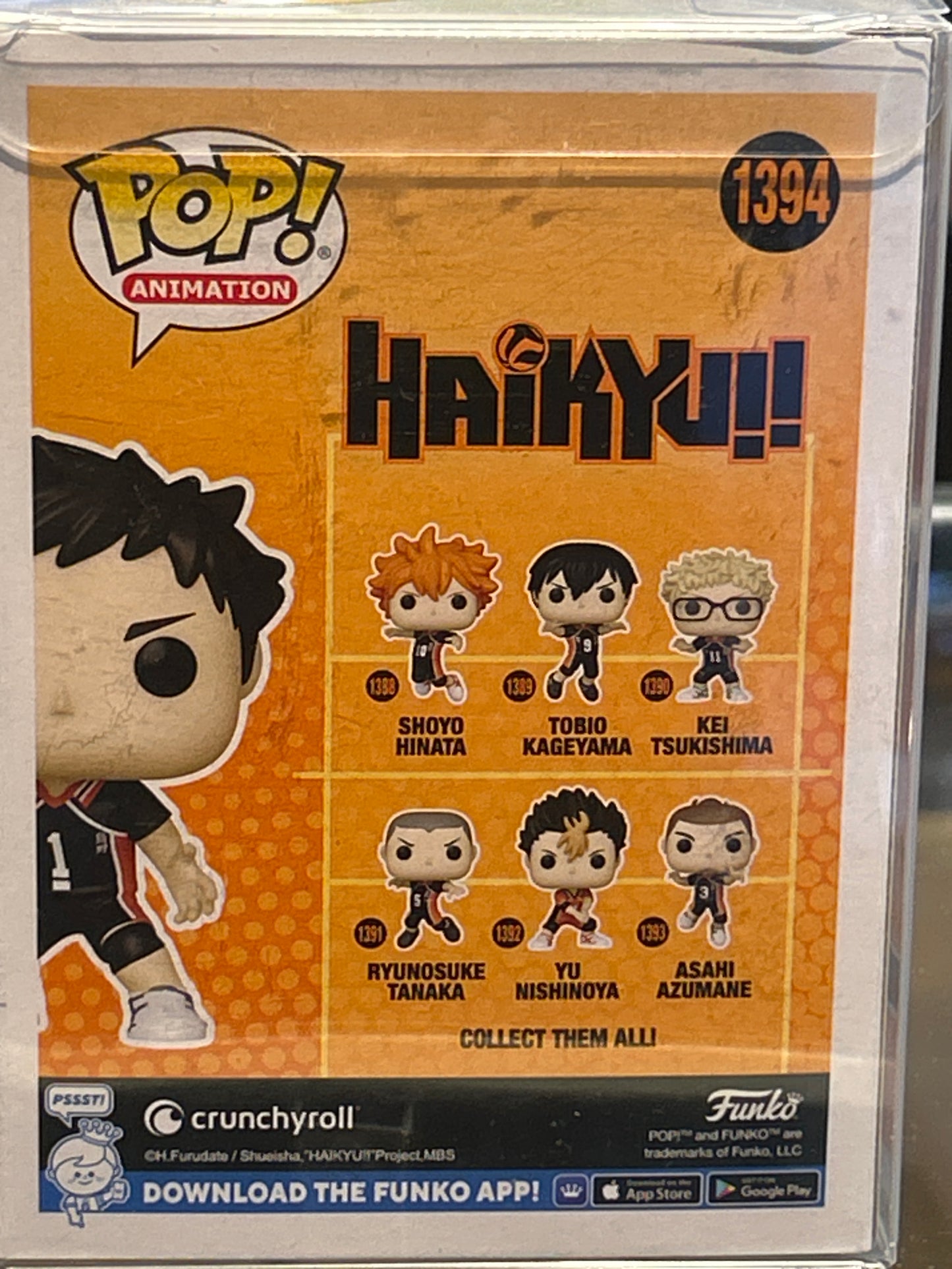 FunkoHaikyu! Daichi Sawamura # Very Good Hot Topic - Papa Joey's Collectibles
