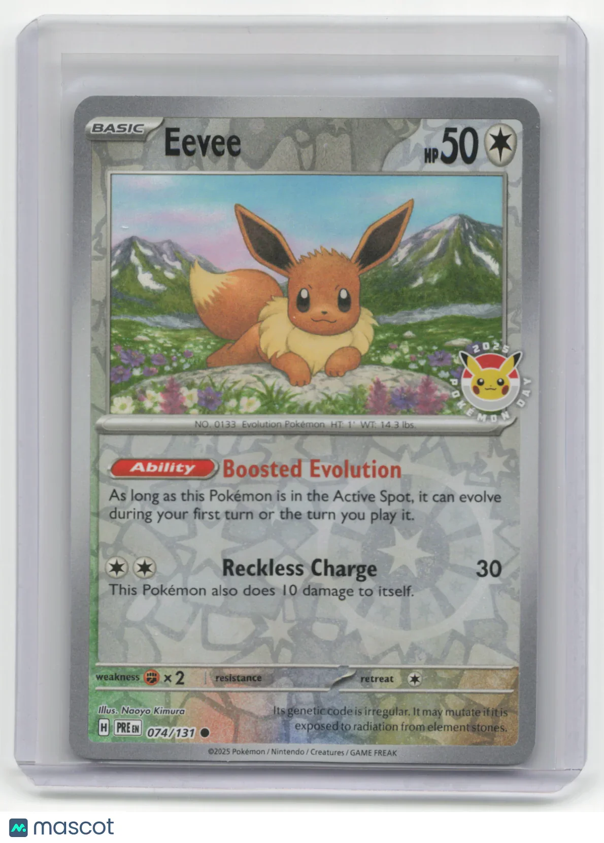 2025 Pokemon Eevee Prismatic Evolutions #074/131 - Papa Joey's Collectibles