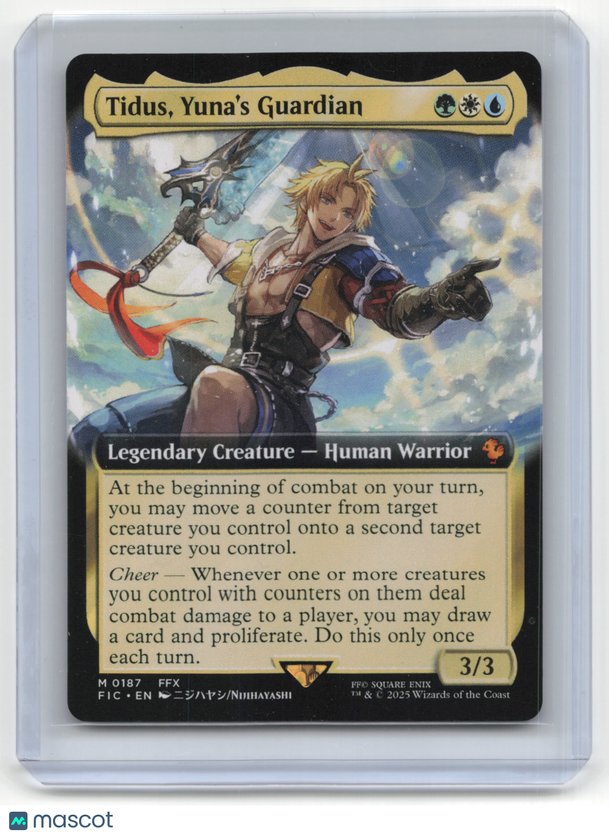 2025 Magic: The Gathering Tidus, Yuna's Guardian Final Fantasy #M 0187 English