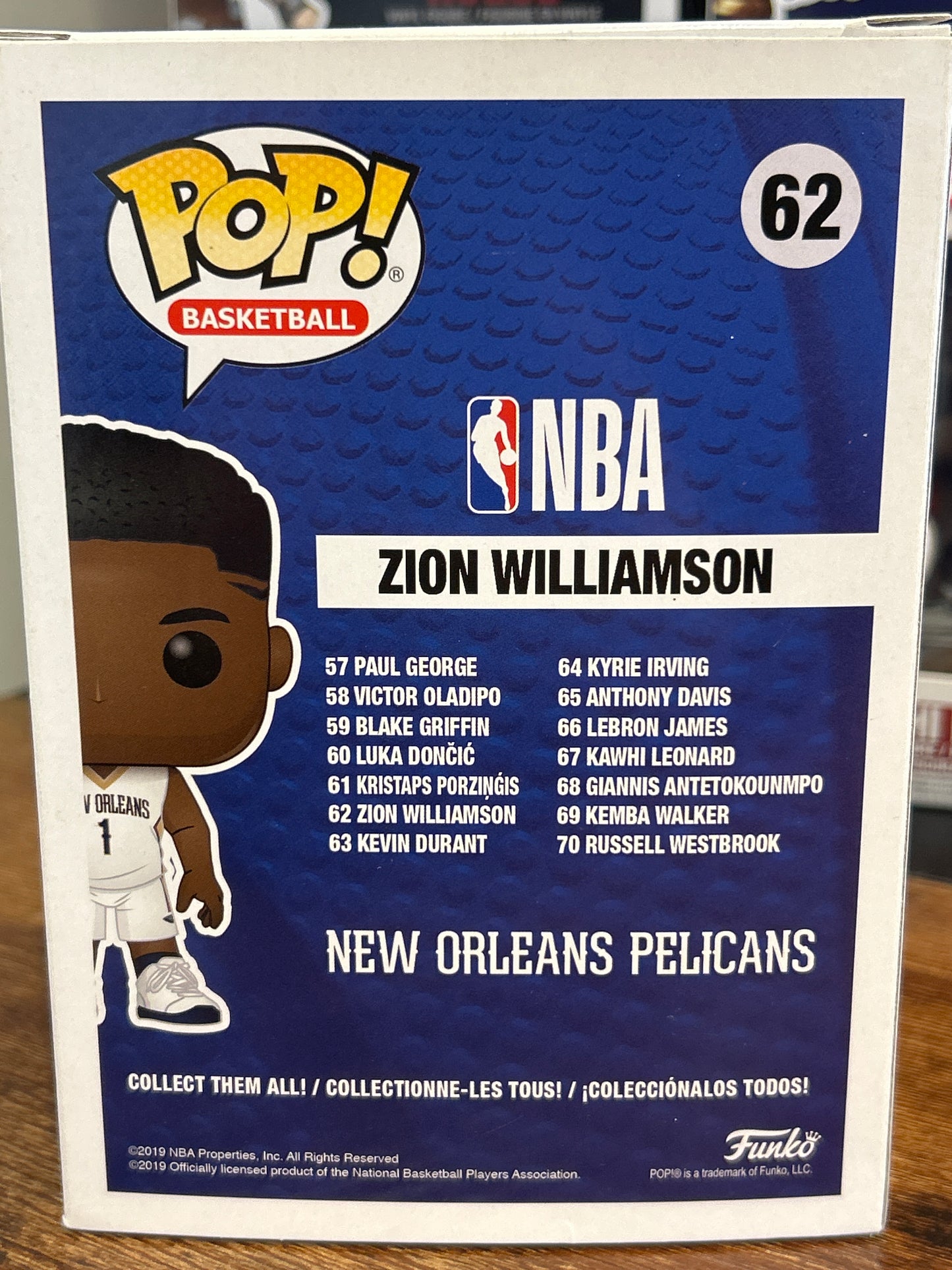 Funko Zion Williamson