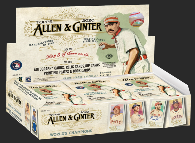 2020 Topps Allen & Ginter Baseball Hobby Pack