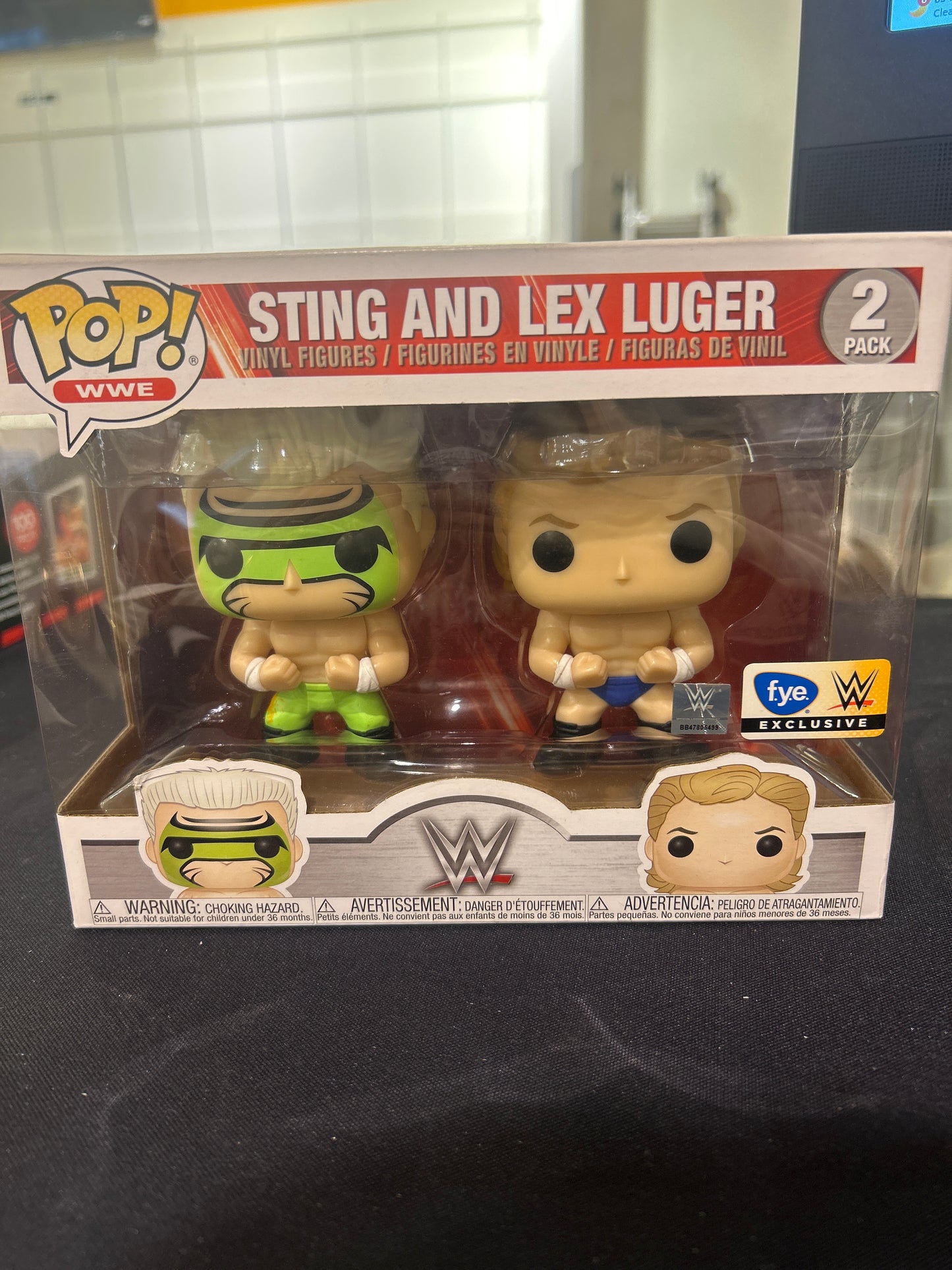 POP! WWE Sting & Lex Lugger FYE Exclusive