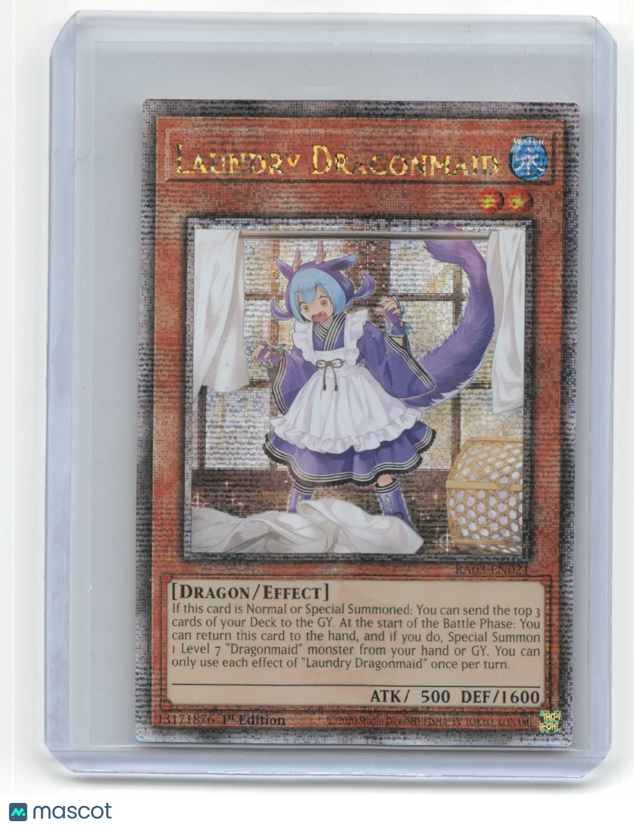 2024 Yu-Gi-Oh! Laundry Dragonmaid QC Bonanza #RA03-EN021 QCR - Papa Joey's Collectibles