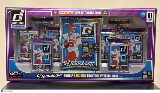 2025 Panini Donruss Football Bundle Box (Downtown Oversized Pack)