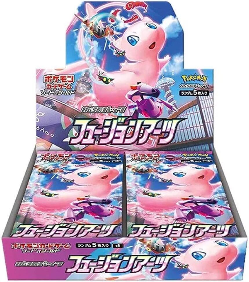Pokémon TCG: Sword & Shield—Fusion Arts (Fusion Strike) Japanese Booster Pack