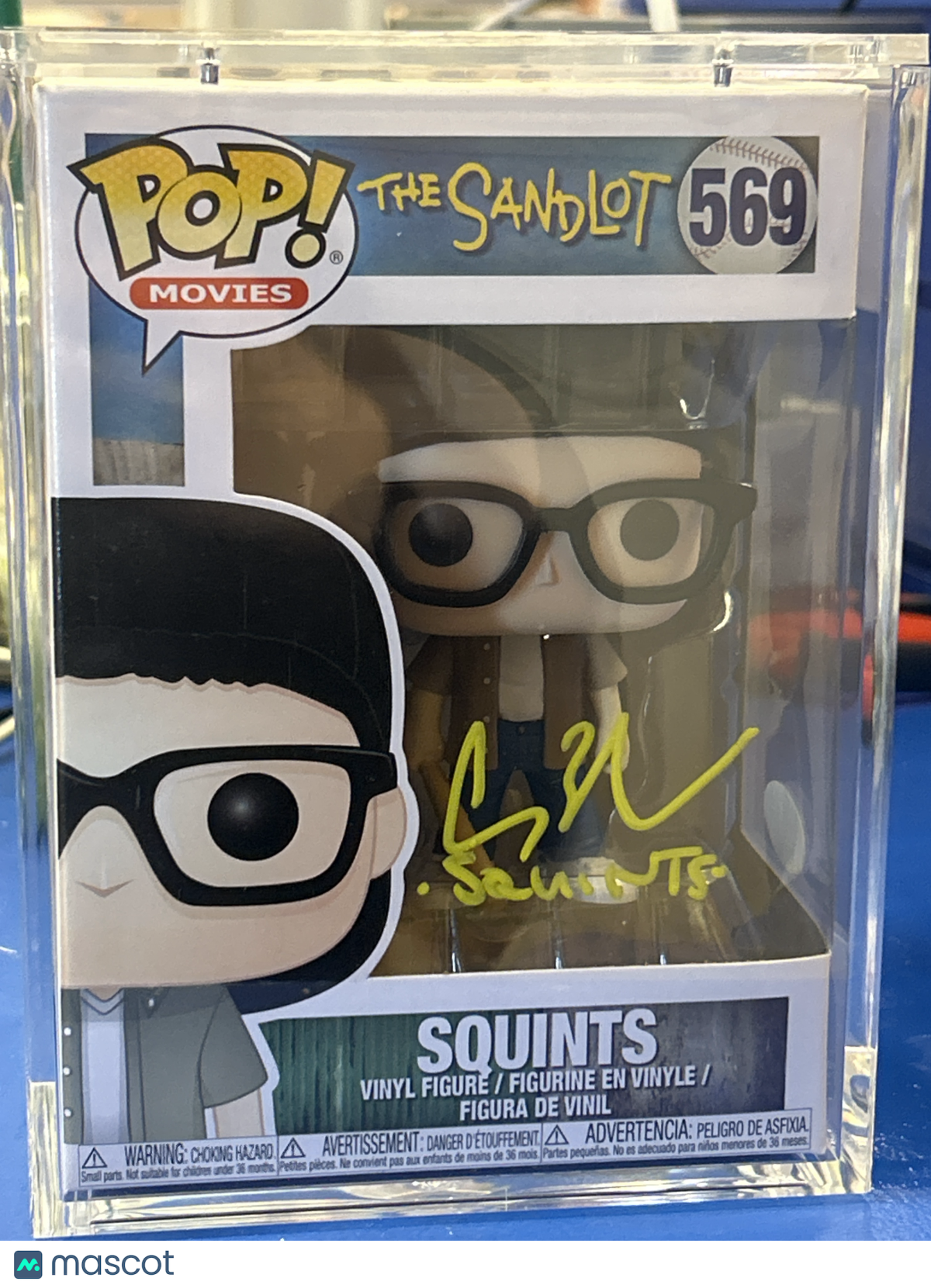 Funko Michael "Squints" Palledorous The sand Very Good Auto