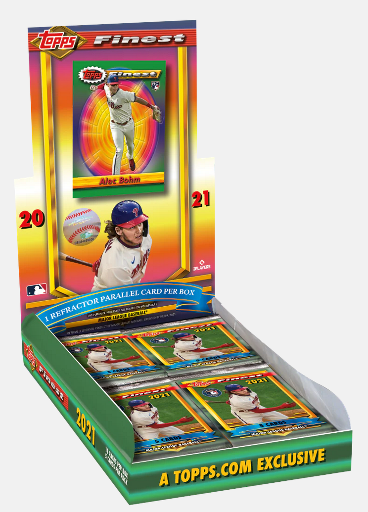 2021 Topps Finest Baseball Hobby Pack