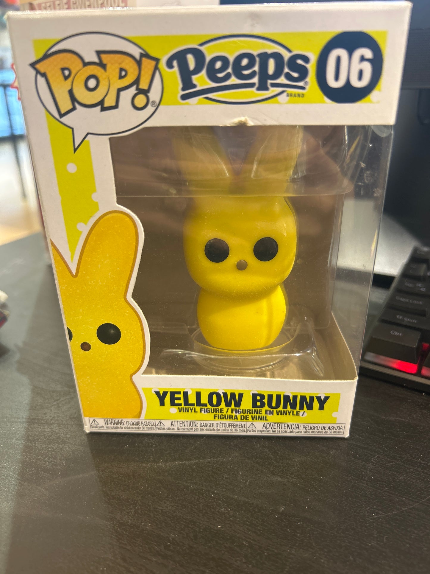 POP! PEEPS 06 YELLOW BUNNY