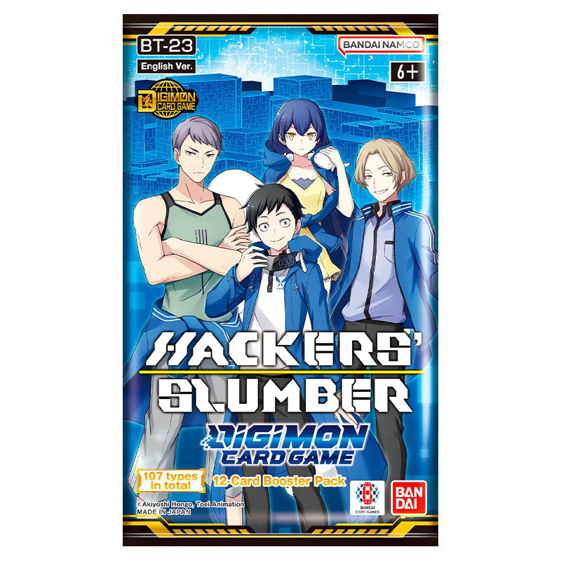 2025 Digimon Card Game: Hackers' Slumber (BT23) Booster Pack