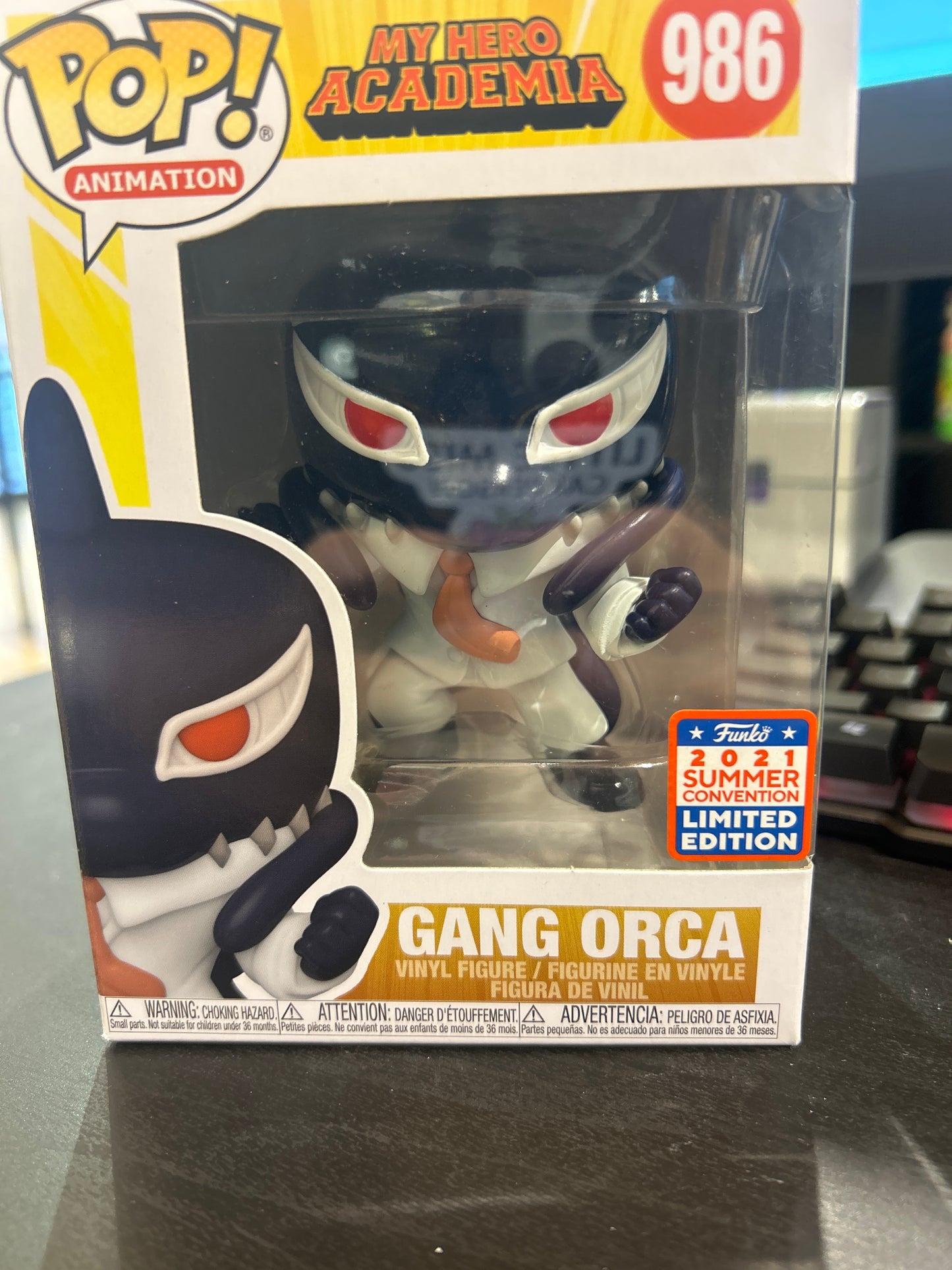 POP! Animation MY HERO ACADEMIA 986 GANG ORCA LIMITED EDITION 2021