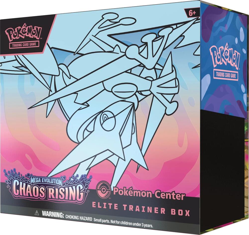 2026 Pokémon TCG: Mega Evolution—Chaos Rising Pokemon Center Elite Trainer Box
