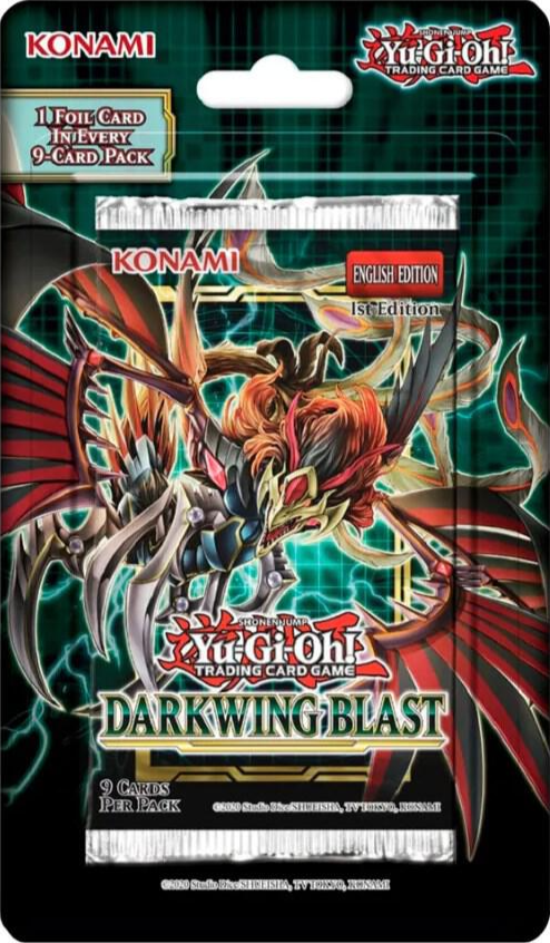 YuGiOh! TCG: Darkwing Blast (1st Edition) Blister Pack