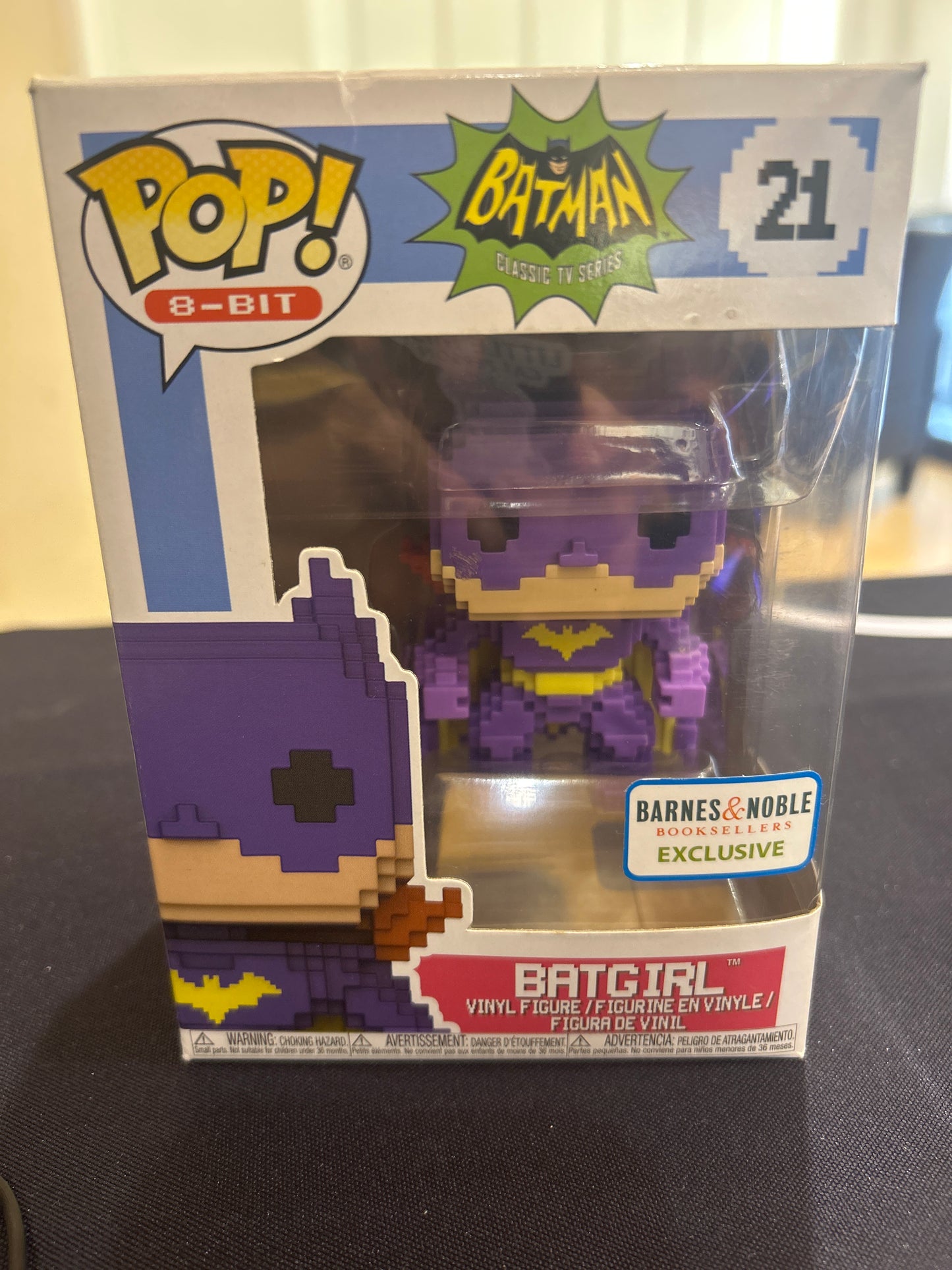 POP! 8-BIT BATMAN Classic Tv Series 21 BATGIRL Barnes & Noble Exclusive