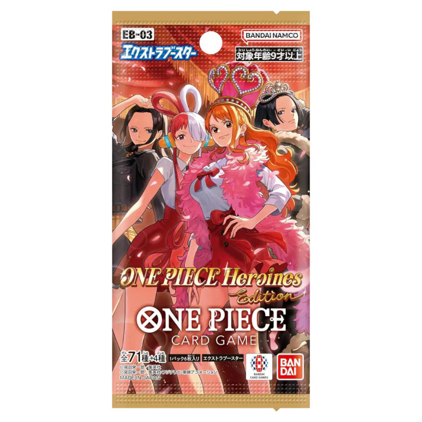 2026 One Piece: One Piece Heroines Edition (EB-03)―Japanese Booster Pack