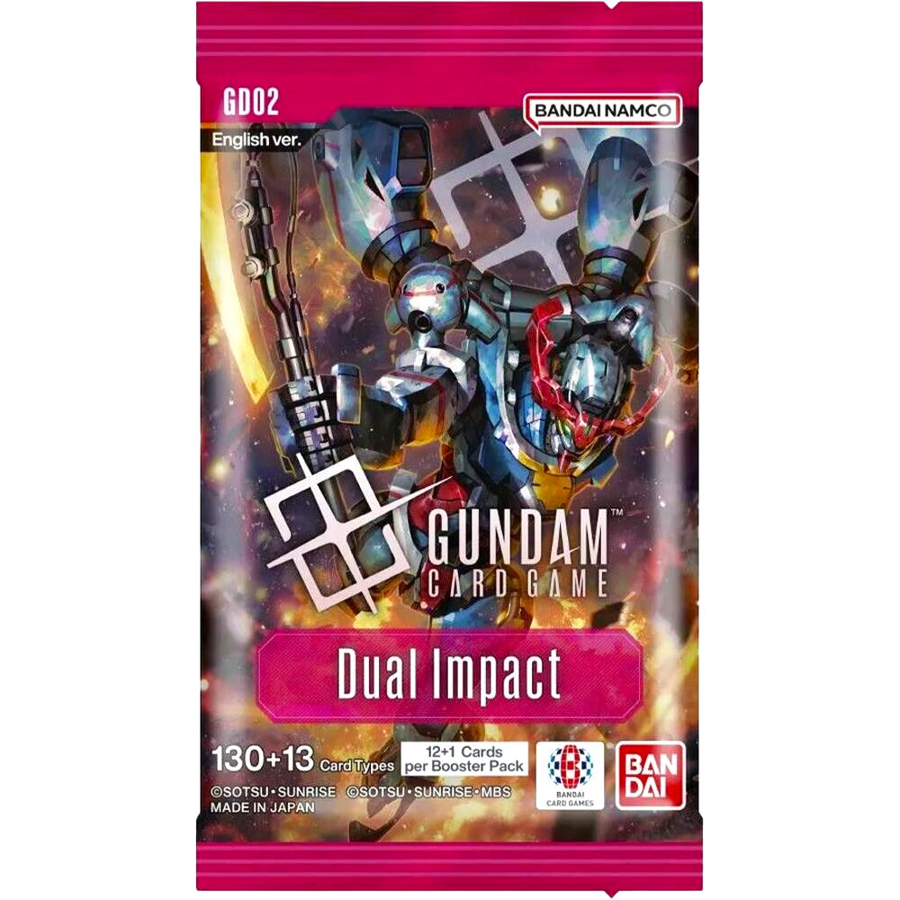 Gundam Card Game: Dual Impact (GD02) Booster Pack
