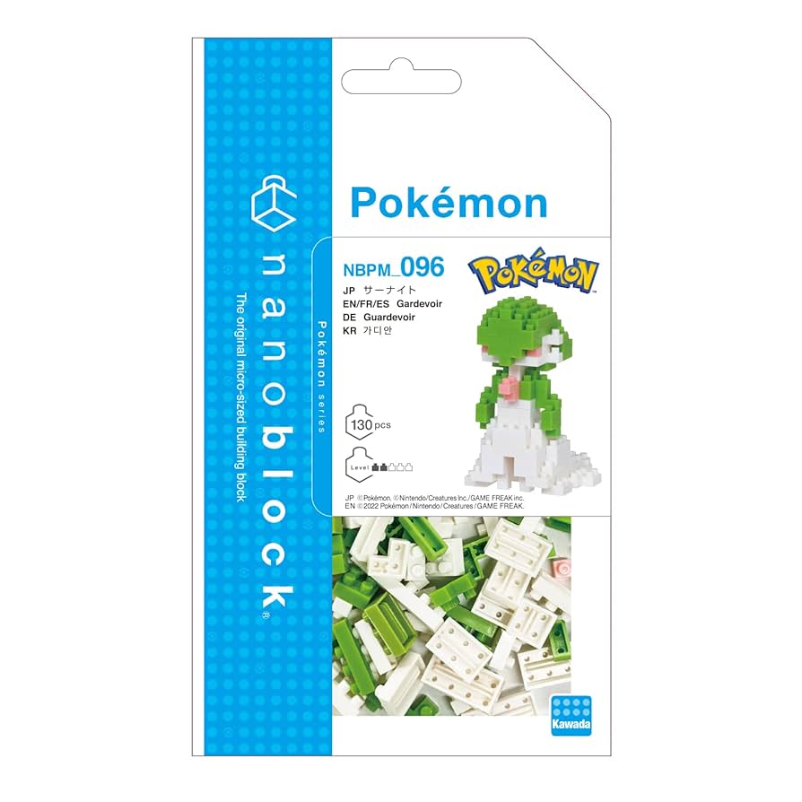 nanoblock - Pokemon - Gardevoir - Papa Joey's Collectibles