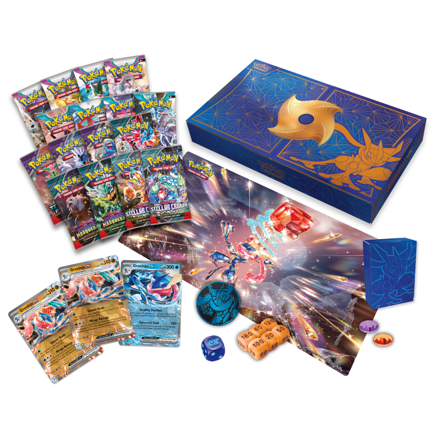2024 Pokémon TCG: Greninja ex Ultra-Premium Collection