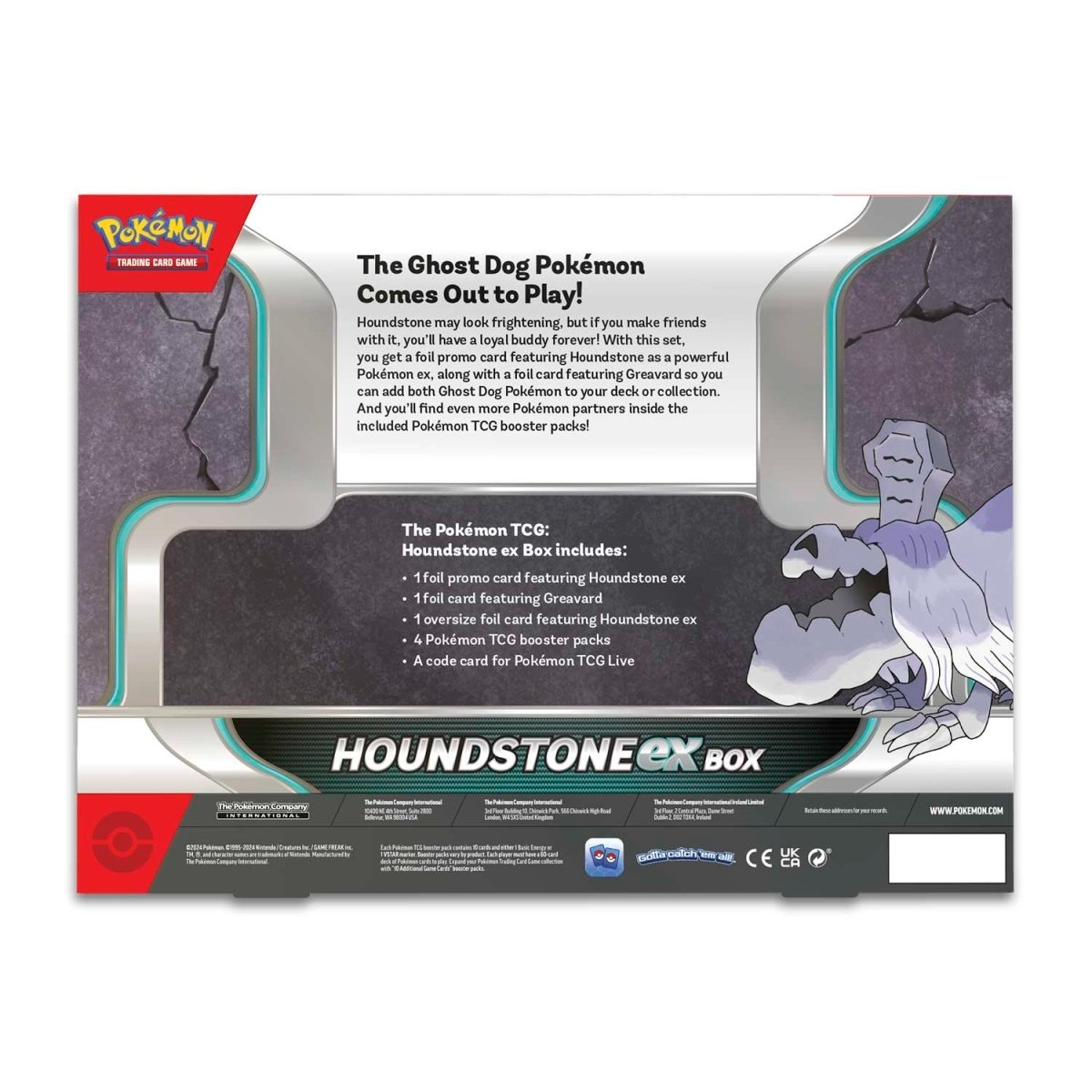 2024 Pokémon TCG: Houndstone ex Box