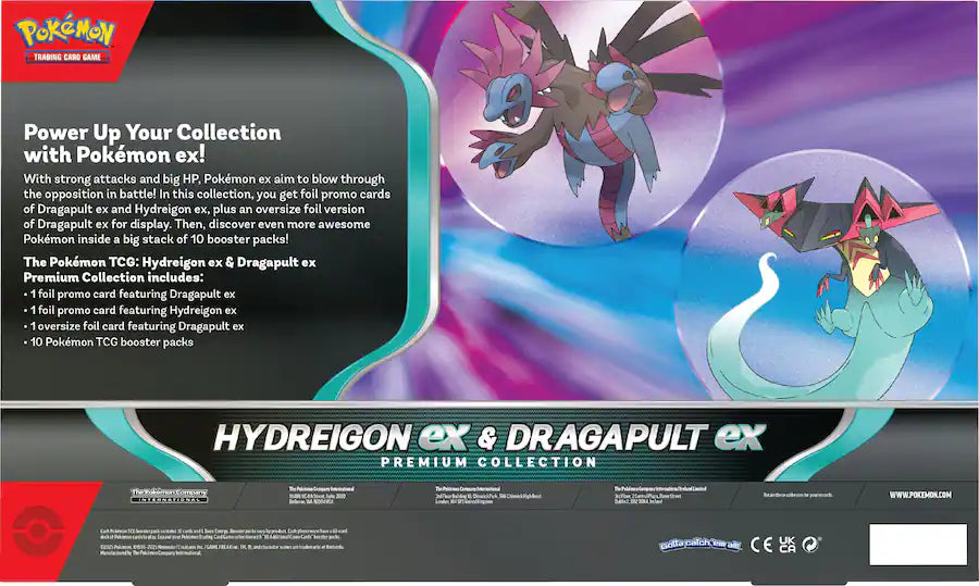 2025 Pokémon TCG: Hydreigon ex & Dragapult ex Premium Collection