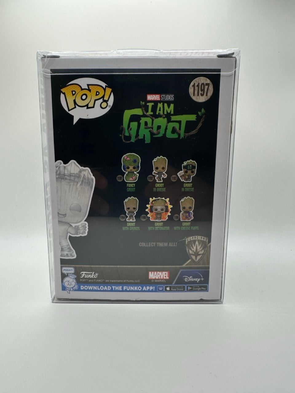 POP! Marvel—I Am Groot—Iwua As Groot #1197—(Funko Exclusive)
