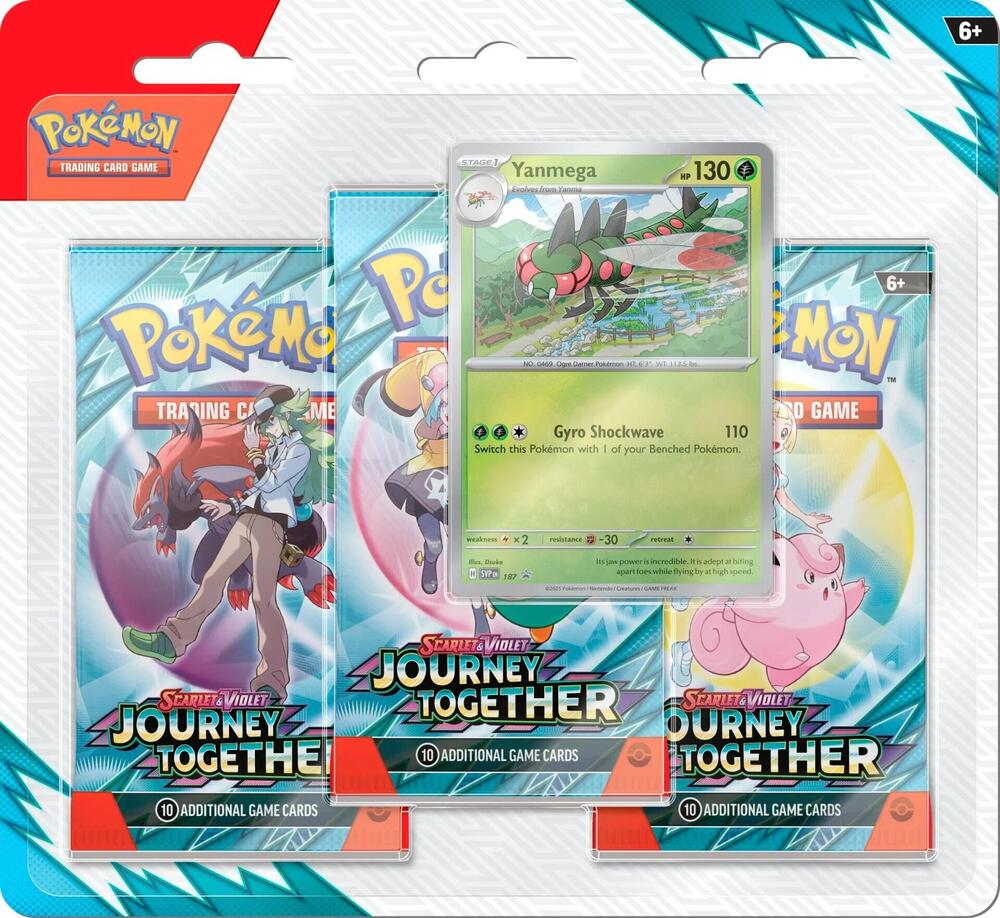 Pokémon TCG: Scarlet & Violet—Journey Together 3-Pack Blister