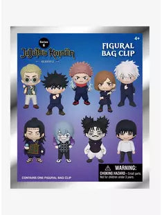 Jujutsu Kaisen Series 6 Blind Bag Figural Bag Clip