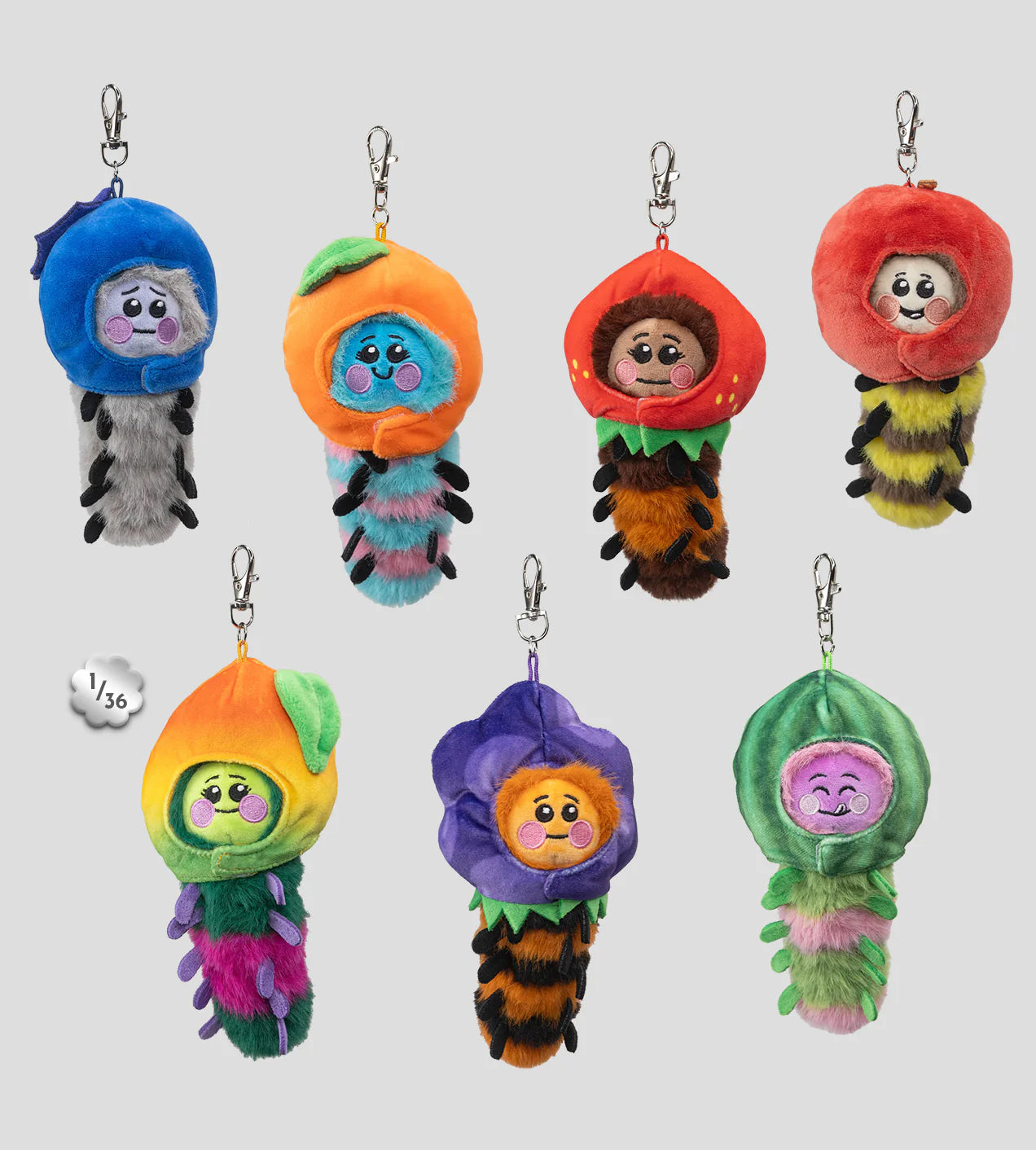 Kaliedos Creative - Wooly Bear and Friends - Keychain - Blind Box
