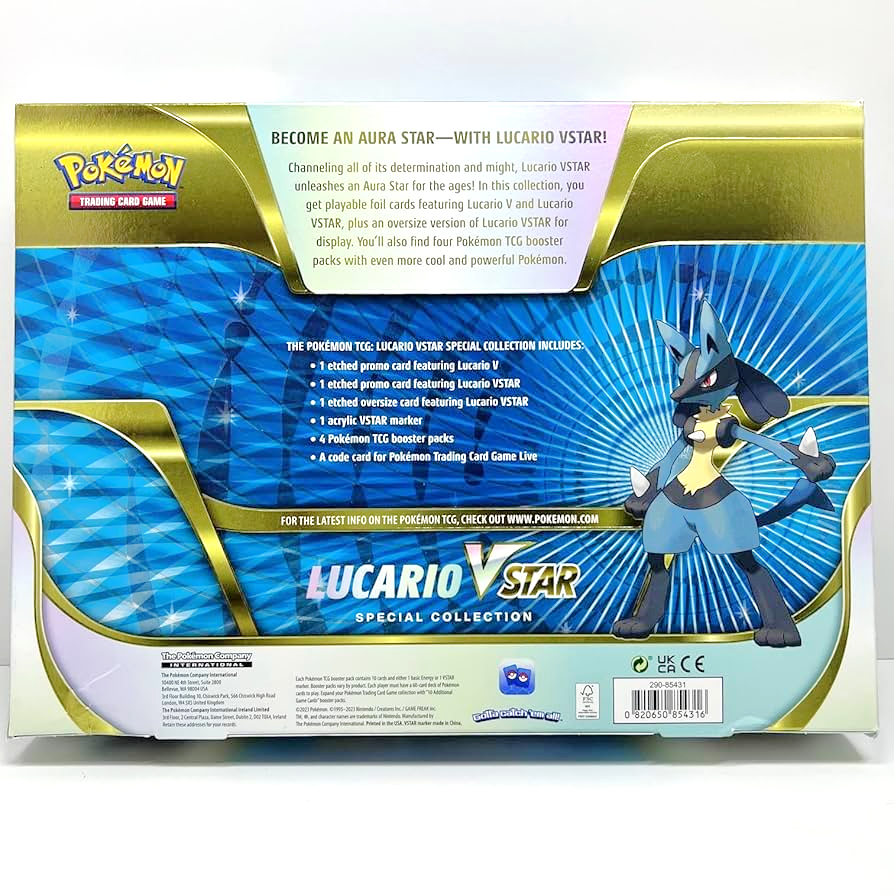 2023 Pokémon TCG: Lucario VSTAR Special Collection