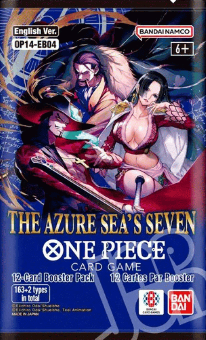 One Piece Card Game: The Azure Sea's Seven (OP14-EB04) Booster Pack