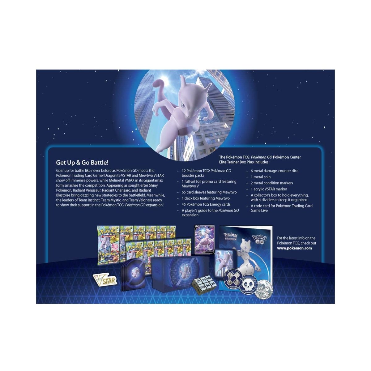 Pokémon TCG: Pokémon GO Pokémon Center Elite Trainer Box Plus