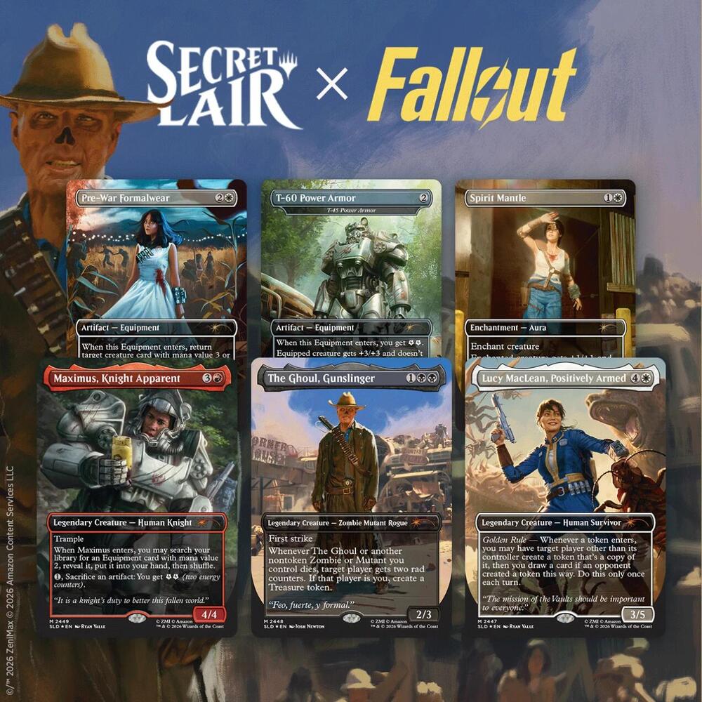 Magic: The Gathering—Secret Lair Drop: Secret Lair x Fallout - Beyond Vault 33