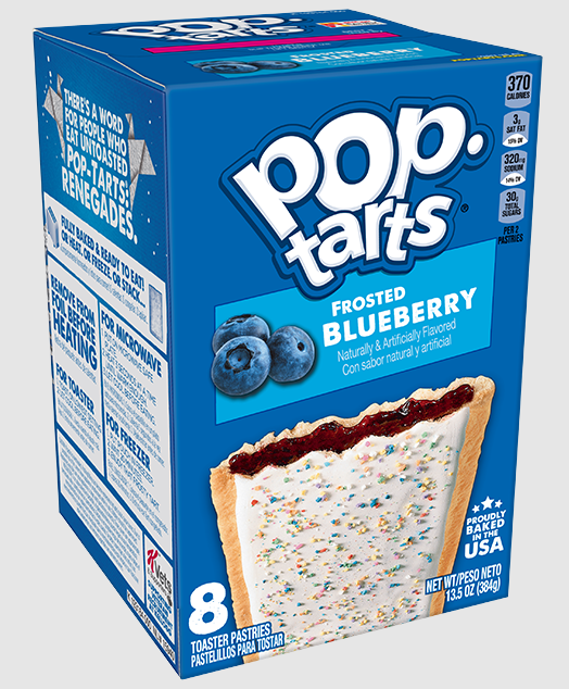 Poptarts Blueberry