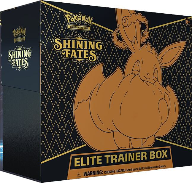 2021 Pokemon Sword & Shield Shining Fates Elite Trainer Box
