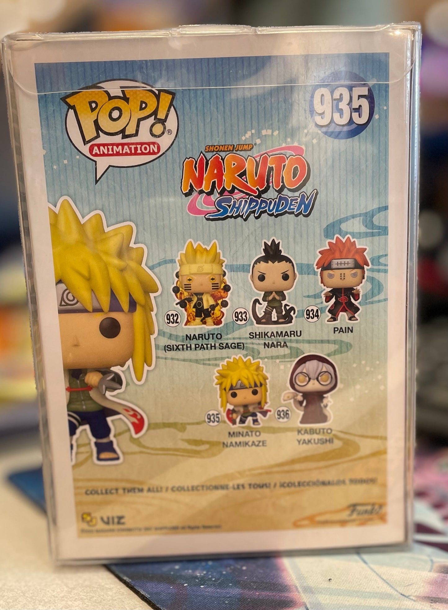 Funko Naruto Shippuden Minato Namikaze #935 Chase GITD